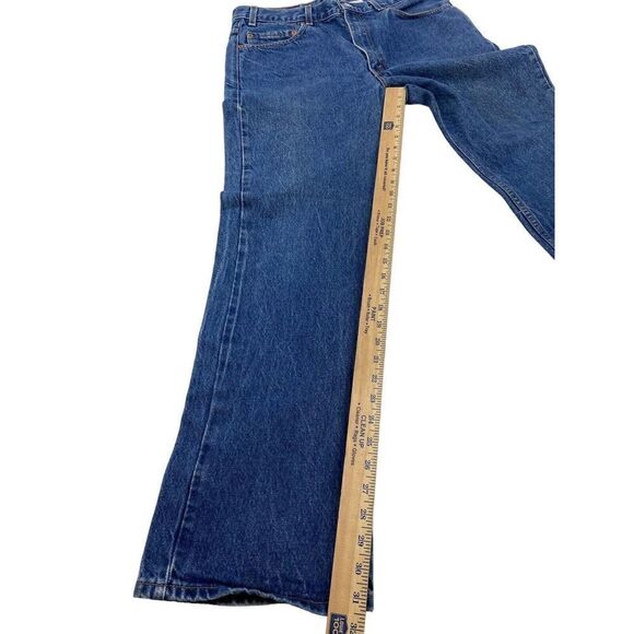 Vintage Levi’s 517 Boot Cut Jeans Red Tab Jeans Size 36x32 100% cotton L@@K - Picture 4 of 13
